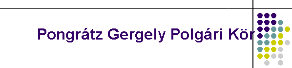Pongrtz Gergely Polgri Kr
